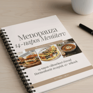 változókori étrend menüterv